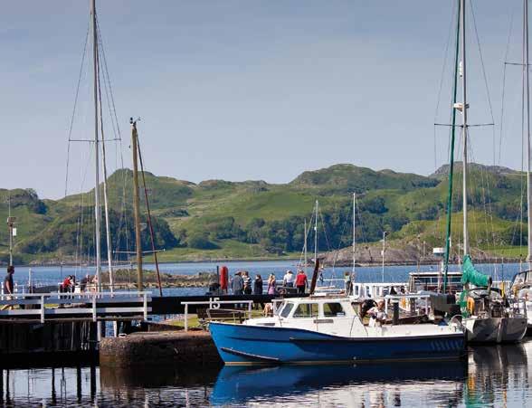 LARGE CRAFT Certain sections of the canal are narrow, in particular towards Crinan, and for this reason we may require to traffic manage vessels with a wide beam.
