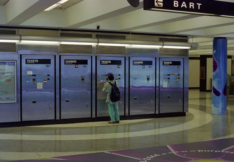 entry to the gate. As an alternative, an estimated capacity from Exhibit 7-24 can be used. Compute the total capacity of a fare control array by summing the capacity of all the gates in the array.