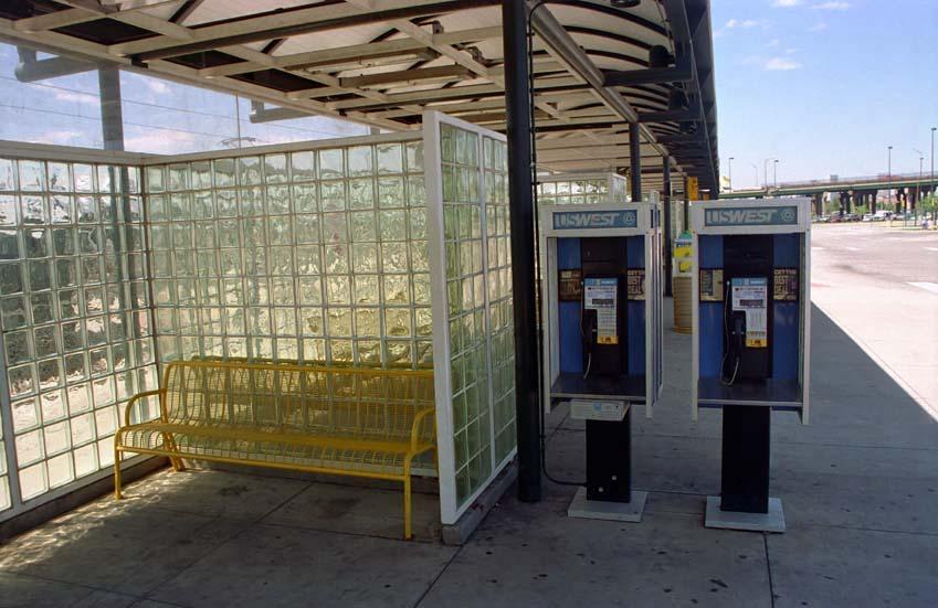 Art (Los Angeles) The space needed for passenger waiting at transit stops and stations should account