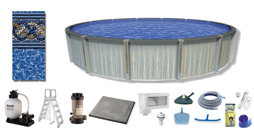 Vanguard Complete Chlorine Pool Kit Rating: Not Rated Yet Price: Ask a question about this product Description WHAT COMES IN THE KIT?