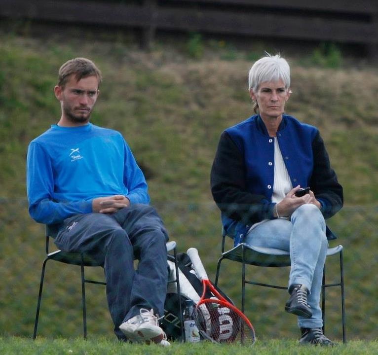 mentored by Judy Murray 2011: Began to travel with the players due to Mark family commitments and to