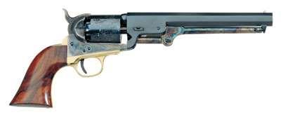 The 1851 Navy Revolver Ushered In The Era Of The Gunfighter by Jim Wilson Among the many guns that were used on the western frontier, none was more popular in its day than the Colt percussion