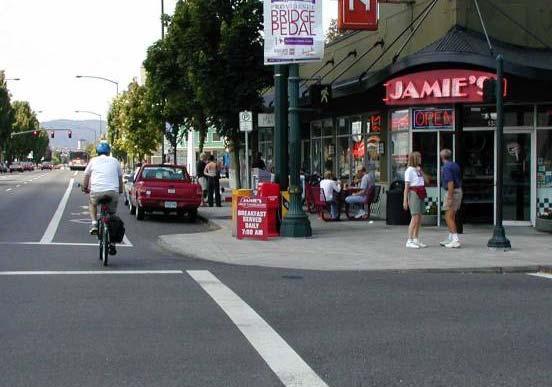 Benefits: the economy/your wallet Multi-modal streets: Increase