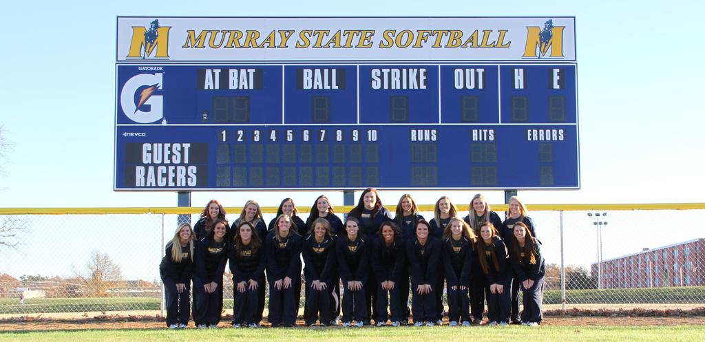 2014MURRAYSTATESOFTBALLRoster No. Player Pos. B/T Ht. Yr. Hometown (Previous School) 1 Jessica Twaddle IF R/R 5-6 Fr. Franklin, Tenn. (Independence HS) 2 Shelbey Miller IF R/R 5-4 So. Goreville, Ill.