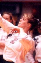 The OSU teams she played for went 104-22 and advanced to the school s first two NCAA national semifinals. She is the career leader in assists (5,483).