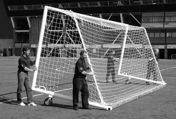 Anchorage Background : In the UK, standards for Goal posts and nets for a variety of sports are set by The Comité de Européan Normalisation which has been in existence since 989.
