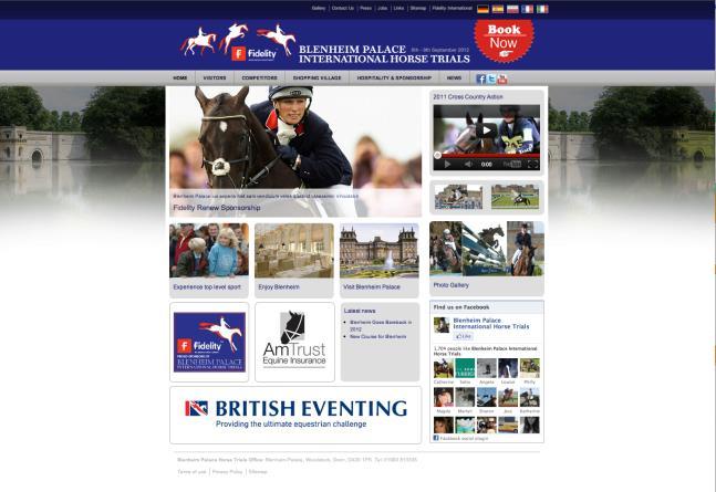 International Horse Trials Media Value The event provides a professionally managed and equipped media centre and adopts a pro-active PR and promotional programme both prior to