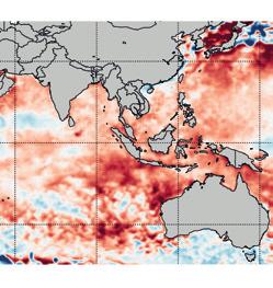 Story Negative Indian Ocean Dipole increases rain The IOD was negative from late August to late November 2010 encouraging clouds to form over the eastern Indian Ocean and enhancing the flow of