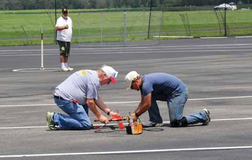 On Wednesday we ran Formula 40 and Perky Speed. Photos by the author. Control Line Speed, Day Three Day three included Formula 40 and North American Speed Society (NASS) Perky Speed.