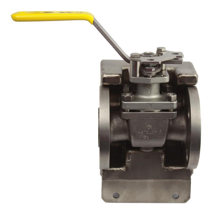 (ully jacketed, standard flange valves have modified flanges with blind tapped stud holes in place of the ordinary through holes.) Valves and jacketing can be supplied in a variety of materials.