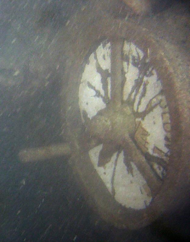 While it was known there were lockers under the external casing which would have been large enough to house the wheel, it did not make sense from an operational standpoint for the wheel to be stored