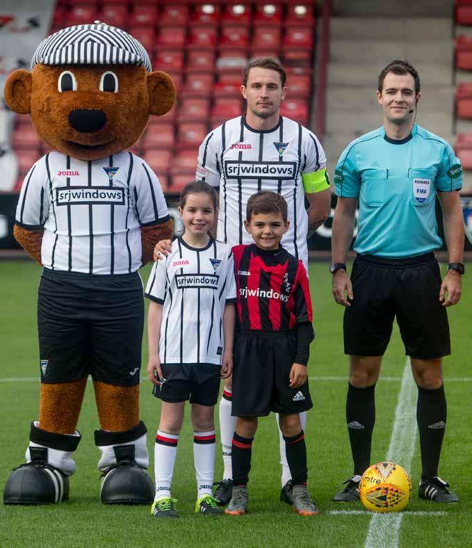 In Partnership with McDONALDS MASCOT Ever dreamt of leading The Pars onto the hallowed turf at East End Park?