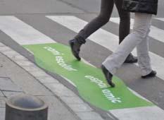 EDUCATIONAL RADAR Pilot test on pedestrian crossings without traffic