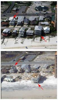 after photos of damage from Hurricane Ivan (2004)