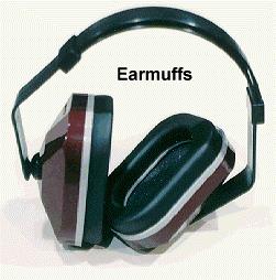 Fitting Earmuffs Make sure they fit snugly