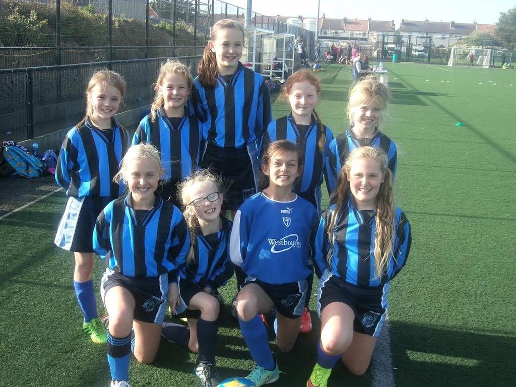 Dynamic Girls Thwarted at the Last On the 18 th October 2016 Dover School Sports Games held the girls football annual district qualifier at Goodwin Academy in Deal.