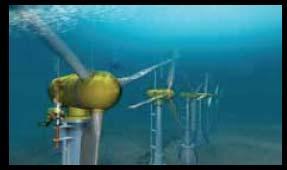 Types of tidal energy: Tidal Energy Types The potential energy of sea level differences associated with the tides Dams close off sea basins at flood or high tide and low head turbines through which