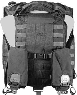 23 CSAV MILITARY LIFE PRESERVER TECHNICAL MANUAL MK25 setup Strap Kit PN 769086 WARNING: The following weight configurations are