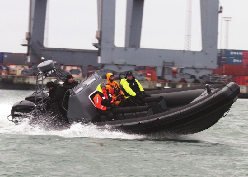 Tornado MP 8.5m MP 8.5m Danish Navy Multi Purpose 8.5m The MP 8.5m RIB offers superb load carrying capabilities and enviable internal deck space.