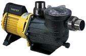 PowerMaster ECO PowerMaster pool pumps The original Davey PowerMaster workhorse is a robust and powerful single speed pool pump with several motor sizes, designed to suit all pool