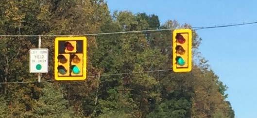 Recently Completed Projects Franklin Farm Road eastbound right-turn signal