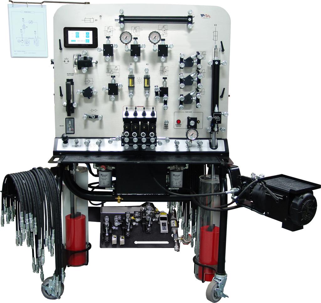 MF102-H-TS Training System - The Model 102-H-TS has the same features and capabilities as the models MF102-H and MF102-H-TSE. The letters TS denote troubleshooting.