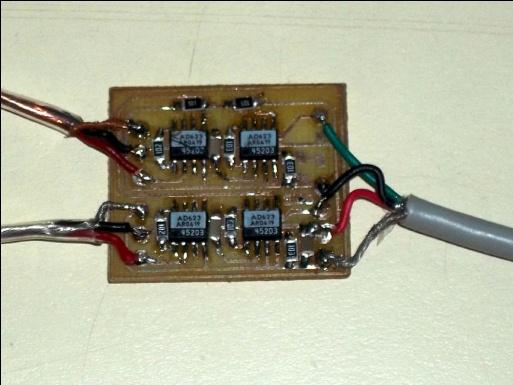 Fig. 3: Preamplifier board Fig. 4: Microcontroller and XBee Fig. 5: USB Xbee Traneceiver 2.
