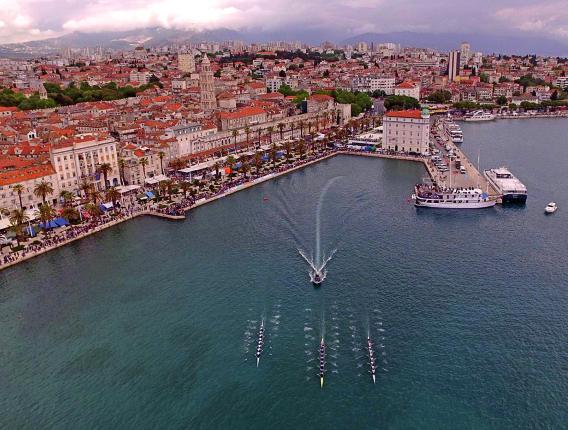 City Of Split Split, as the capital of Dalmatia, is the cultural and economic hub of Central Dalmatia. It grew out of the Palace of a Roman emperor.