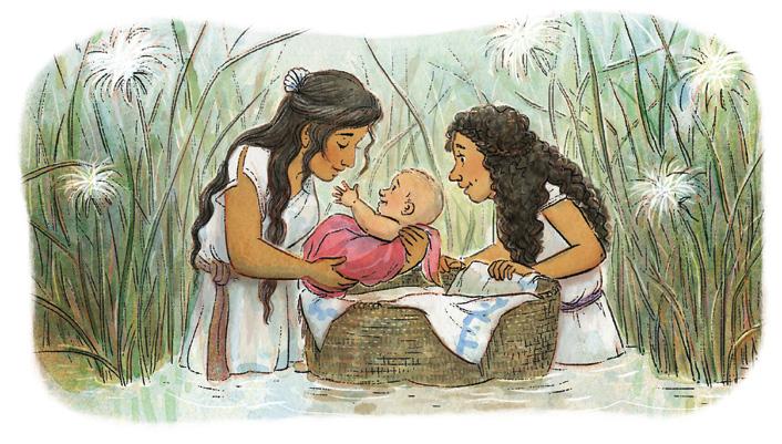 SCRIPTURE STORIES Moses Follows God By Kim Webb Reid One day an Egyptian princess found a Hebrew baby