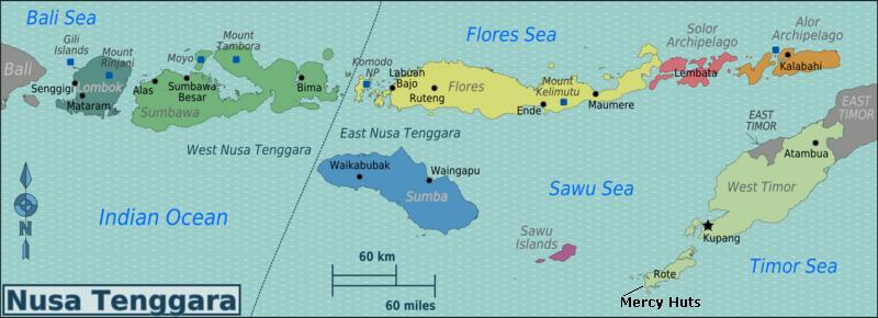 The Island The Worlds Best Kept Secret Rote island, future to Mercy Huts is 500km North west