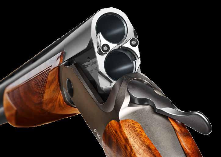 The NEW shotgun class Passionate about perfection The next generation of game and competition shotguns has arrived with the introduction of the new Blaser F16.