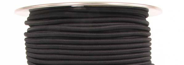 # SC0805 Shock Cord Elastic shock cord in rubber latex with a braided polyester cover for