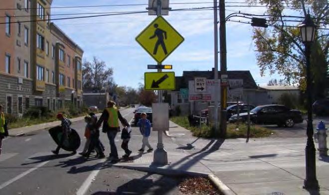 Signals Existing and potential signals should be review with DelDOT Traffic to identify ways they can improve the walkability of the community.
