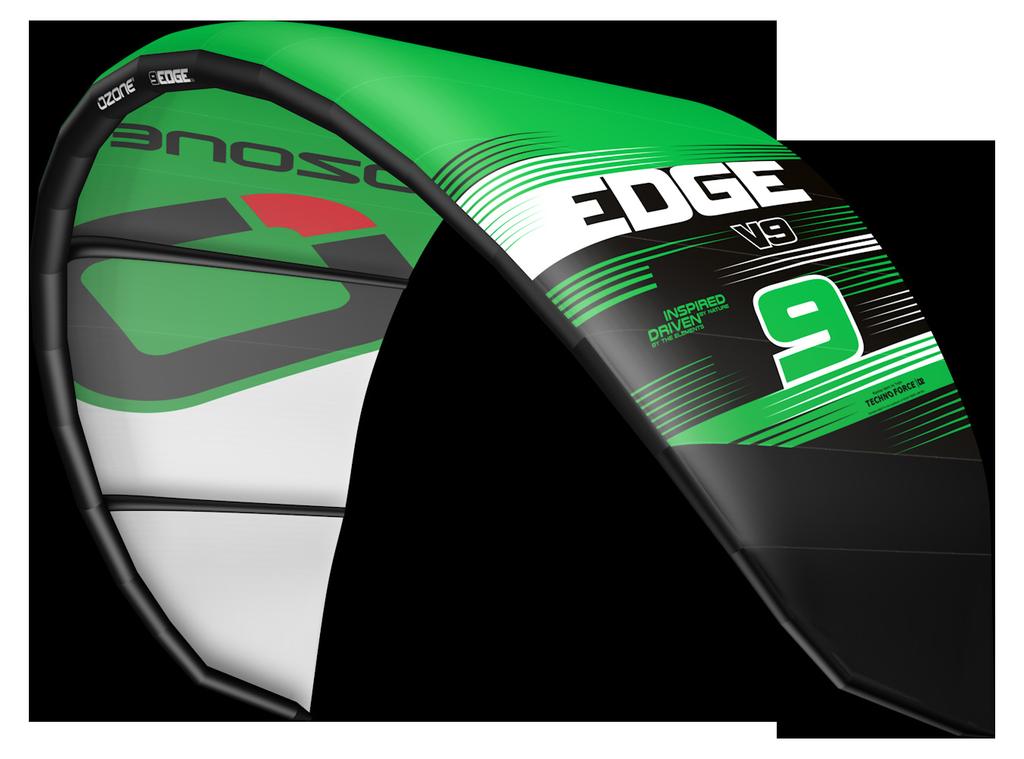 Packing a serious punch! Action packed free ride, boosting to the moon, air style, speed, hydrofoil or twin-tip racing - the Edge V9 delivers high performance that is incredibly addictive.
