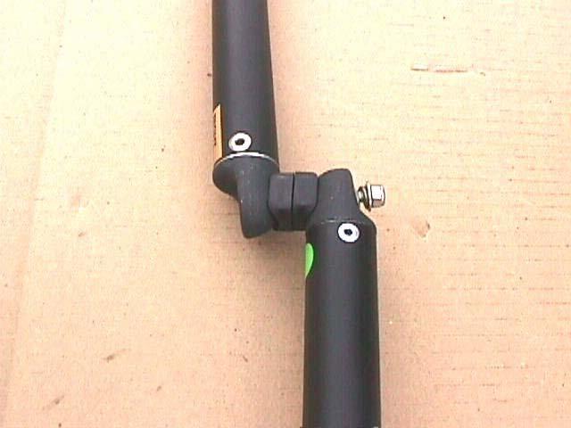 Tiller crossbar and extension (Easy, Classic & Club models) TILLER SYSTEM Attach the