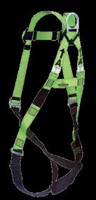 BODY SUPPORT About Full Body Harnesses Full body harnesses are designed to arrest a fall while simultaneously distributing the tremendous shock or load to the worker s body away from the vital organs