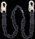 SP (Shock Pack) lanyards are comprised of tear webbing which is woven in a manner that allows the webbing to