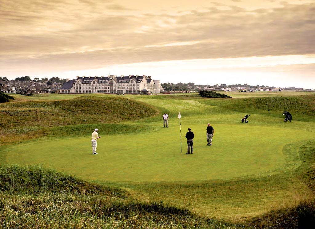 Carnoustie - Scotland The Carnoustie Championship course has developed over time to become one of the world s finest tests of golf.