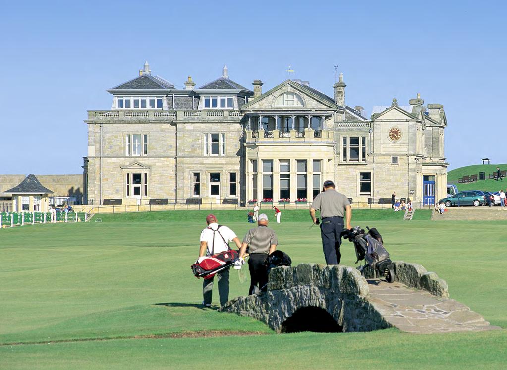 St Andrews Old Course - Scotland St. Andrews, know the world over as the home of golf.