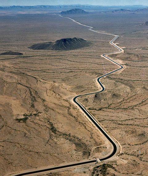 Central Arizona Project 361 mile canal delivering water