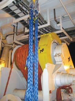 Size for size, high-performance synthetic ropes are at least as strong as the wire they replace, and, in most applications, last at least three times longer.