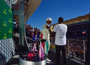 PODIUM CEREMONY ACCESS Included in Legend Packages Exclusive Podium