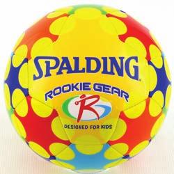 SPALDING ROOKIE GEAR BALL STANDARD PEE WEE BALL FOOTBALL SPALDING ROOKIE GEAR SOCCER Machine stitched composite cover 25%
