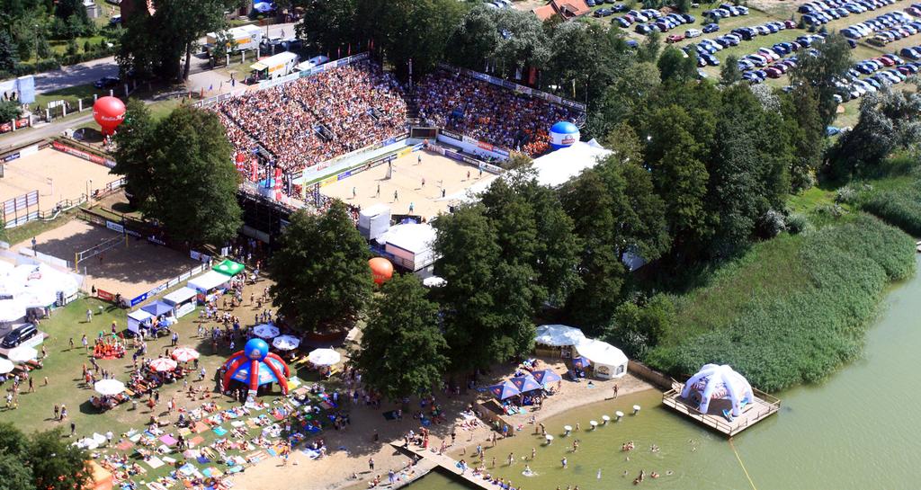 FIVB Beach Volleyball World Championships Mazury 2013 From July 1 to 7 this year, Stare Jablonki a small village in the Mazury region of Poland will host the ninth edition of the FIVB Beach