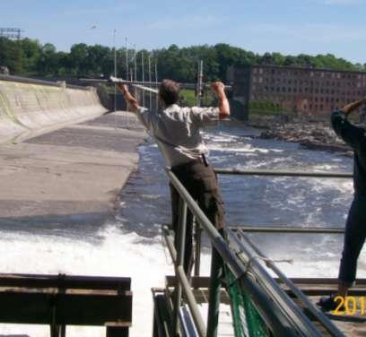 2011 CT River American Shad Migration and Survival Study USFWS Set up and