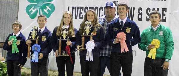 In the Junior Division of the AG Management Contest, the winners were First Place - Dakota Smith of Bell Middle FFA; Second Place - Rieley Beauchamp of Chiefland