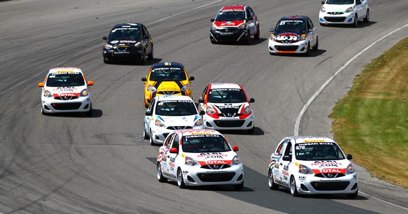 series), the Nissan Micra Cup offered the public two spectacular races.