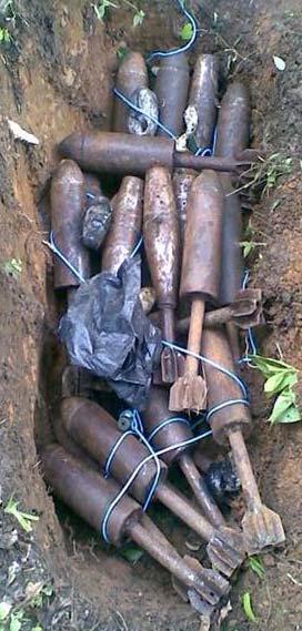 Types of IEDs found in Colombia Land Service Ammunition: Improvised projectiles, mortars, rockets, grenades and remote controlled roadside charges were devised