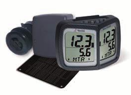 This wireless device compares compass information from the boat with its own information and corrects the wind angle coming from a standard or vertical Tacktick Transmitter on the