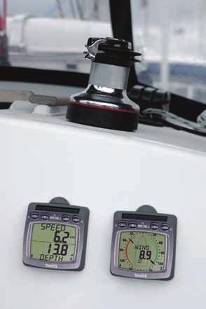 Tacktick Cruising Products Micronet Wireless Cruising Displays Tacktick cruising displays receive and display data, such as speed, depth, wind, SOG and XTE, wirelessly from any Micronet